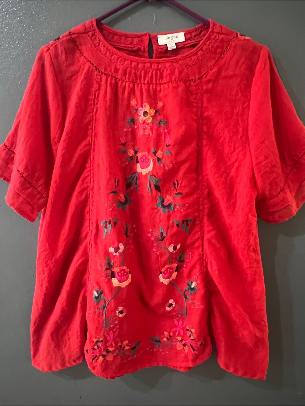 Umgee embroidered top